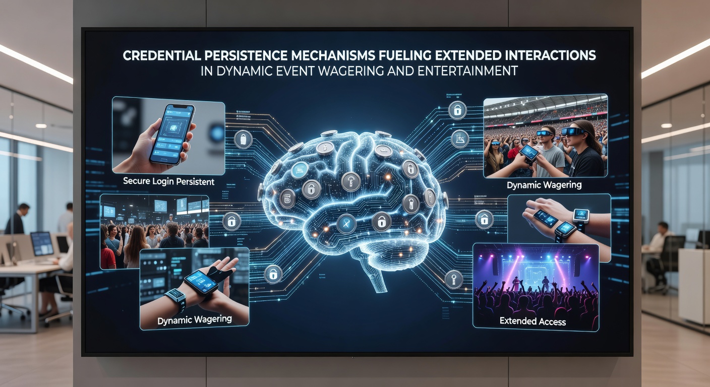 Diagram showing token refresh cycles and multi-device synchronization in entertainment venues