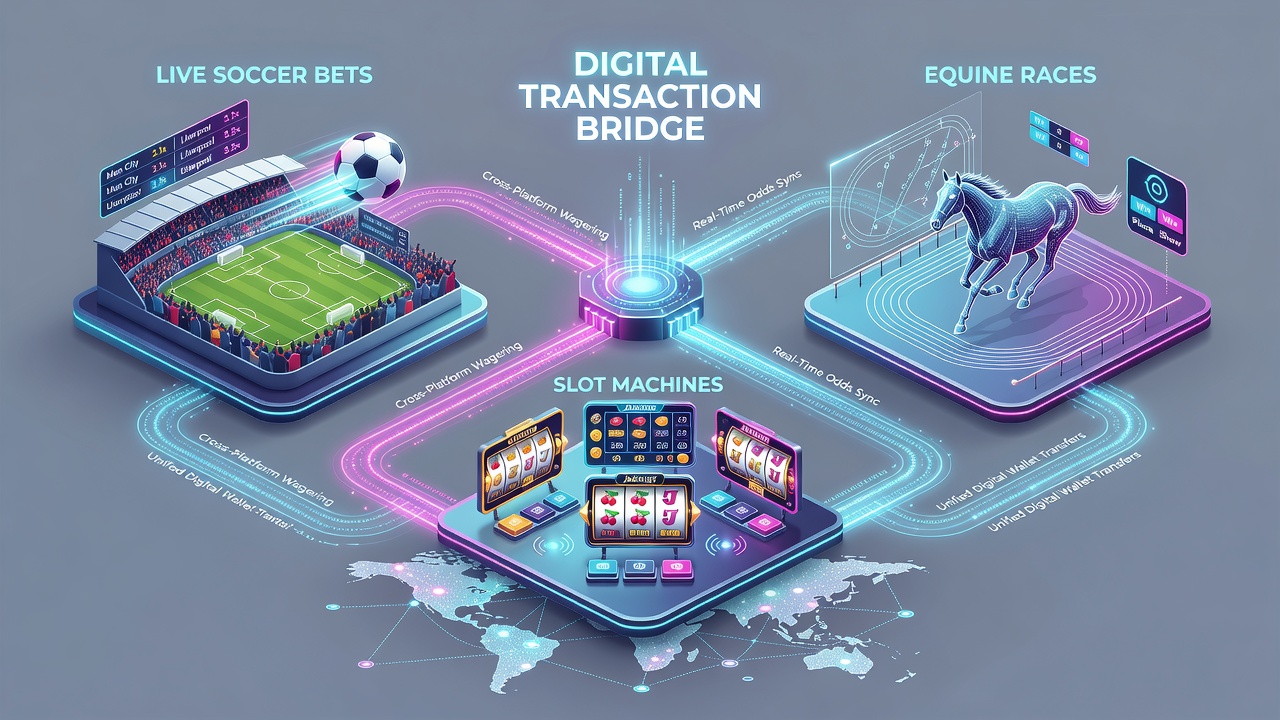 Screenshot of a transaction dashboard displaying live soccer, equine, and slot activity